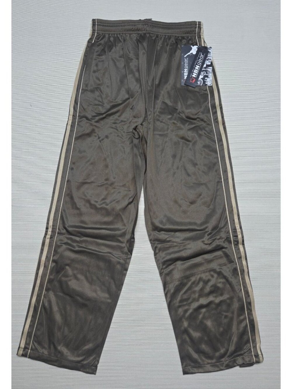 NBN Gear Mocha/Khaki Active Drawstring Sweatpants Men Size XL NEW AP-5005KG